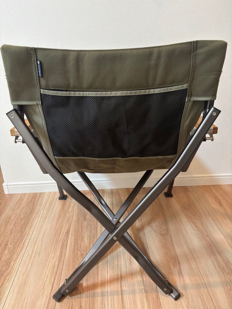 希少　スノーピーク　雪峰祭2024春限定　ローチェアショート　ダークグリーン