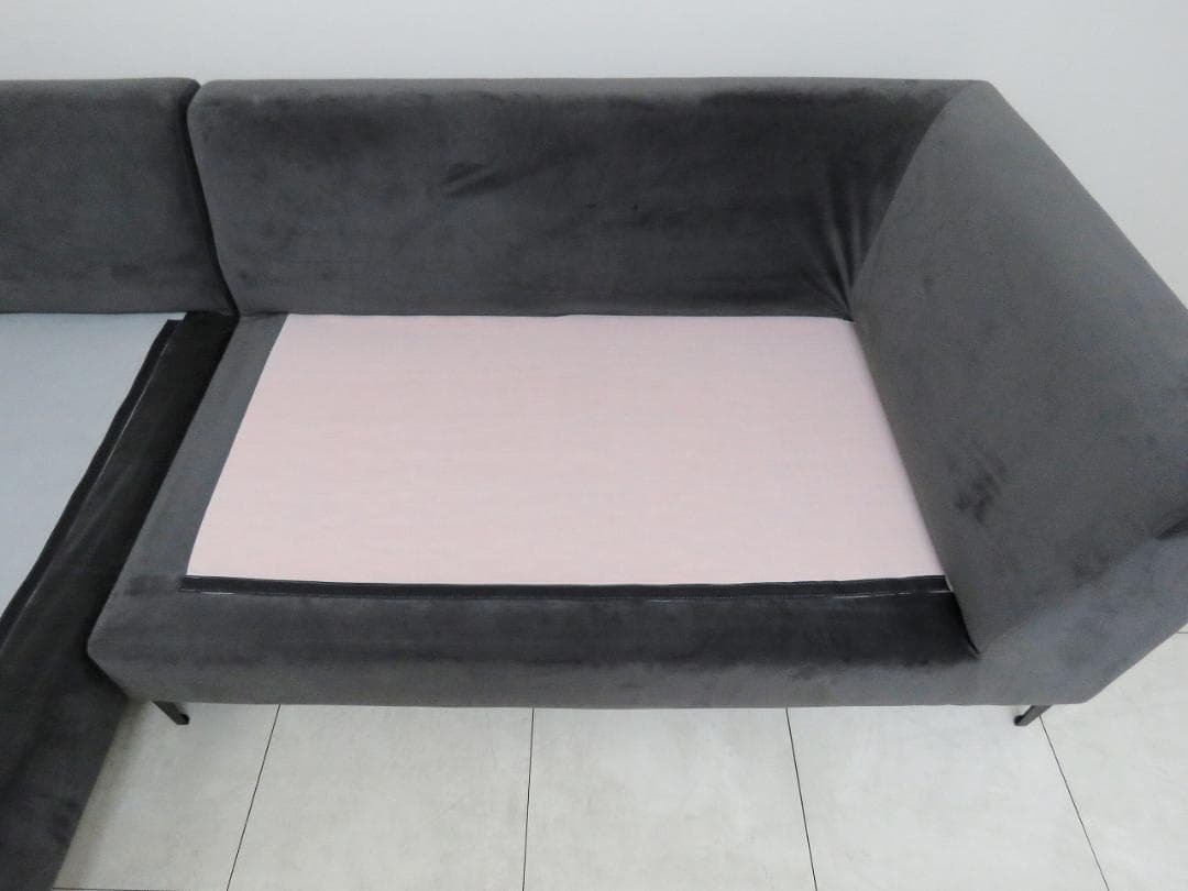 ドイツ KARE ジャンニ グレーブラック コーナーソファ 459,800円