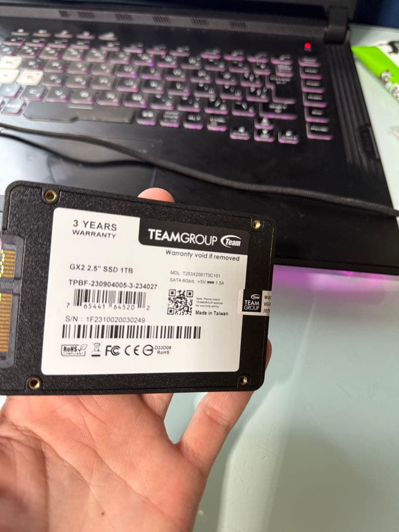 内蔵型SSD Ssd 1tb