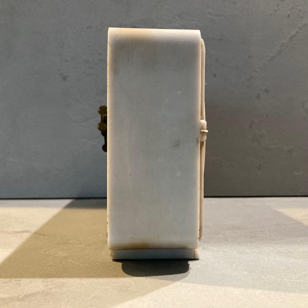 希少 昭和20年代 東京時計 鉱石ラジオ付き目覚まし時計 ゲルマラジオ ジャンク