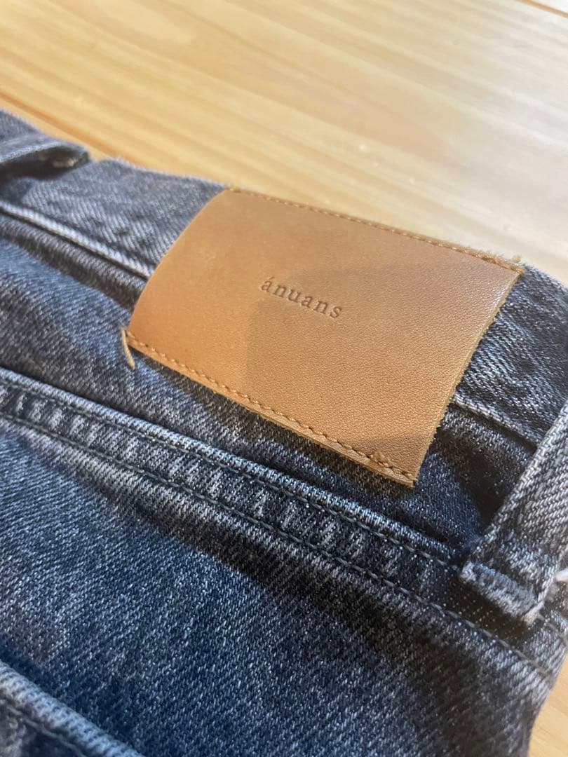 anuans Slim straight denim 0サイズ