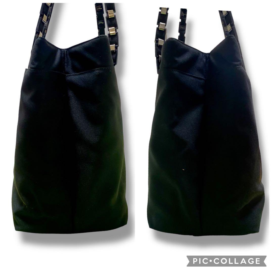 Salvatore Ferragamo サルヴァトーレフェラガモ　トートバッグ黒