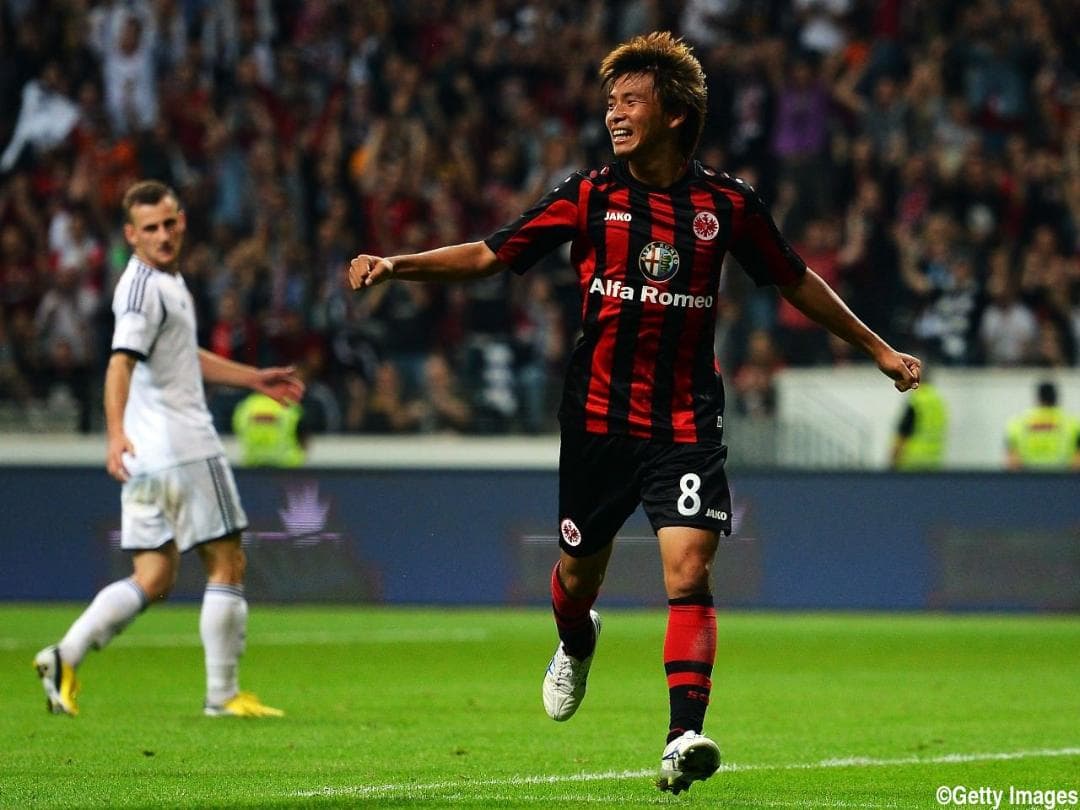 【ブンデスパッチ付き】乾貴士＃８ フランクフルト １３／１４（H）JAKO