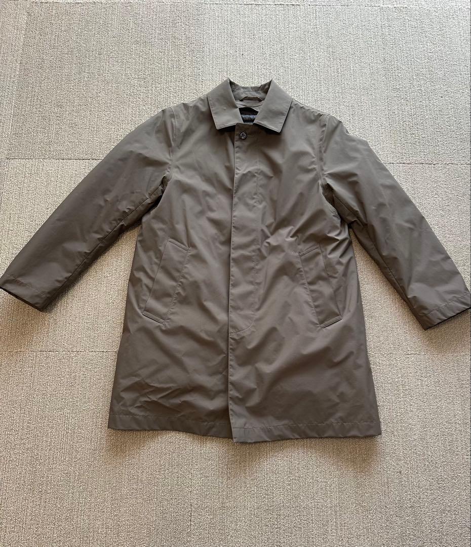 マッキントッシュロンドン、ステンカラーコート キルティングライナー付き