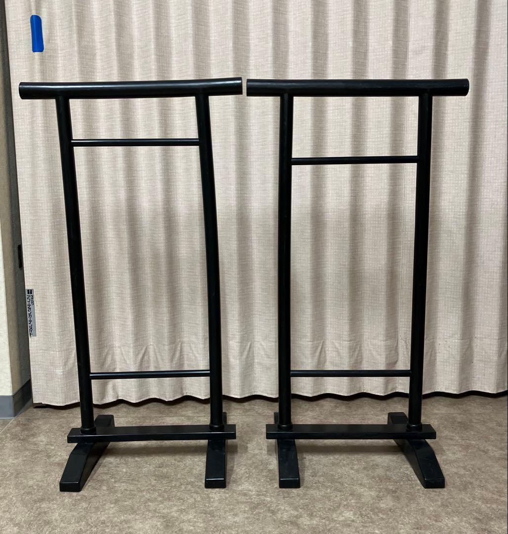 みどりのなみへい⚫︎撞木　着物　反物　帯　展示台　76㌢×4本