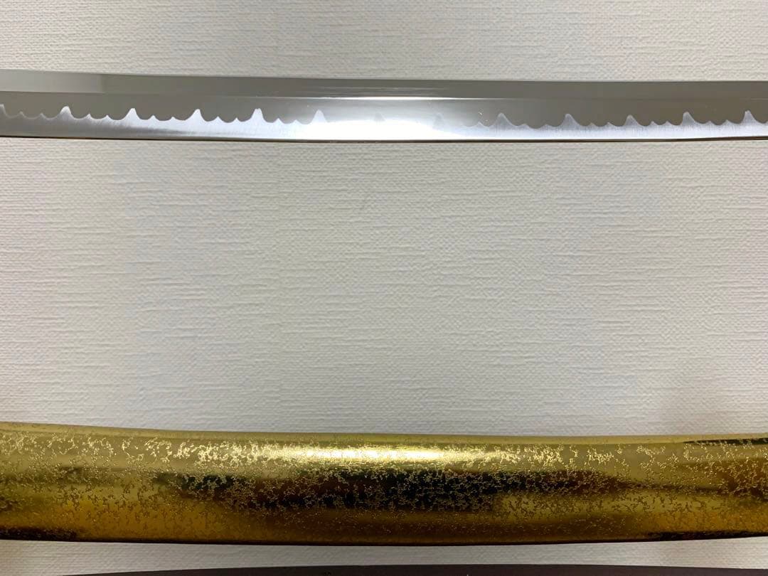 【特選模造刀/金彩黄金拵】日本刀 太刀 とんでもなく美しい拵 儀礼 儀式 威光