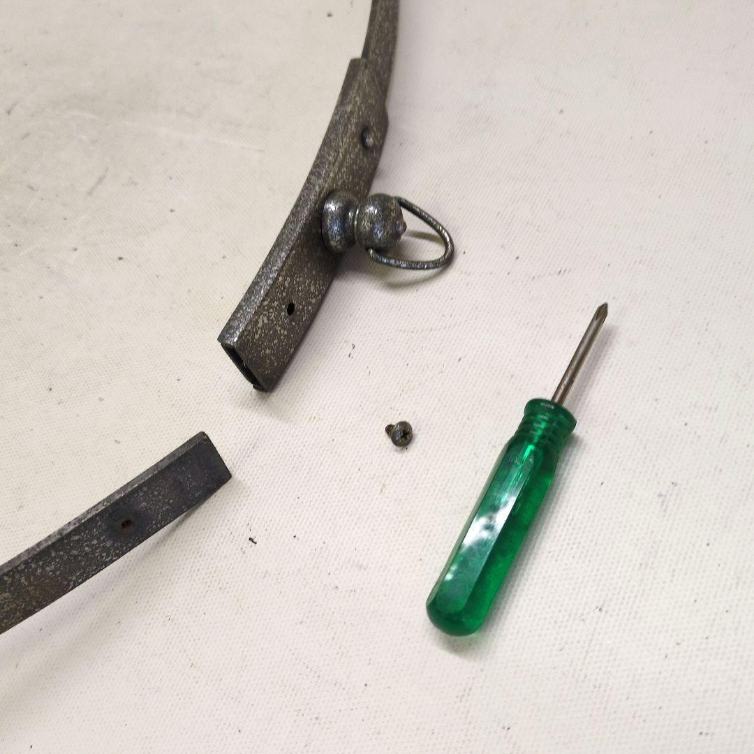 銅製　吊り花器　池坊好み　池坊花器