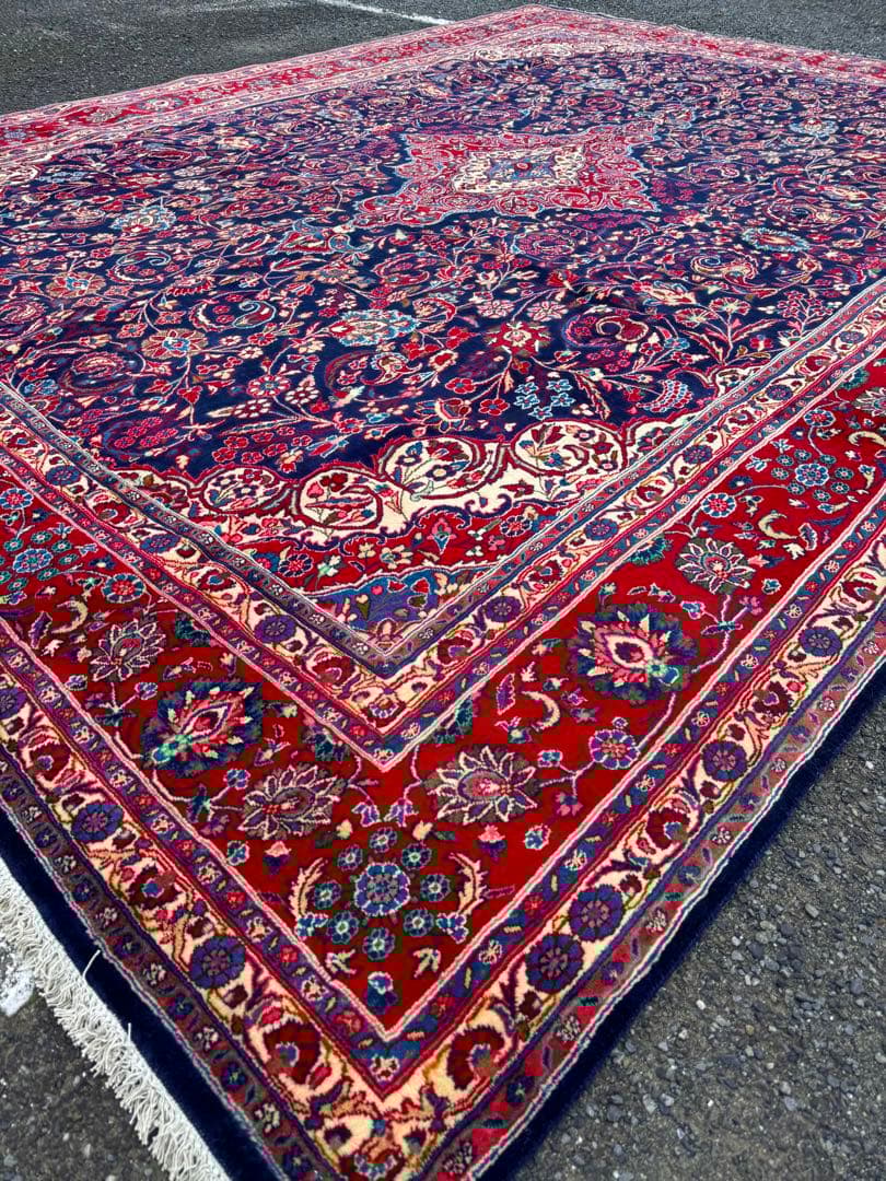 高級 ペルシャ 絨毯 手織 イラン