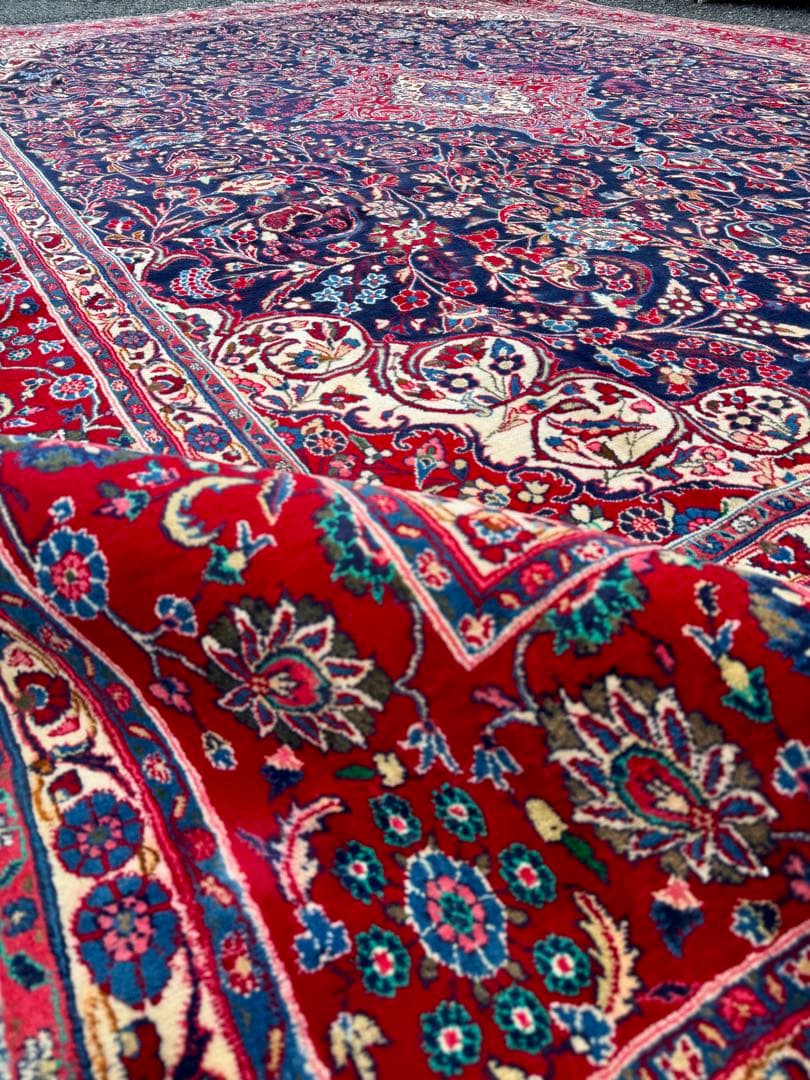 高級 ペルシャ 絨毯 手織 イラン