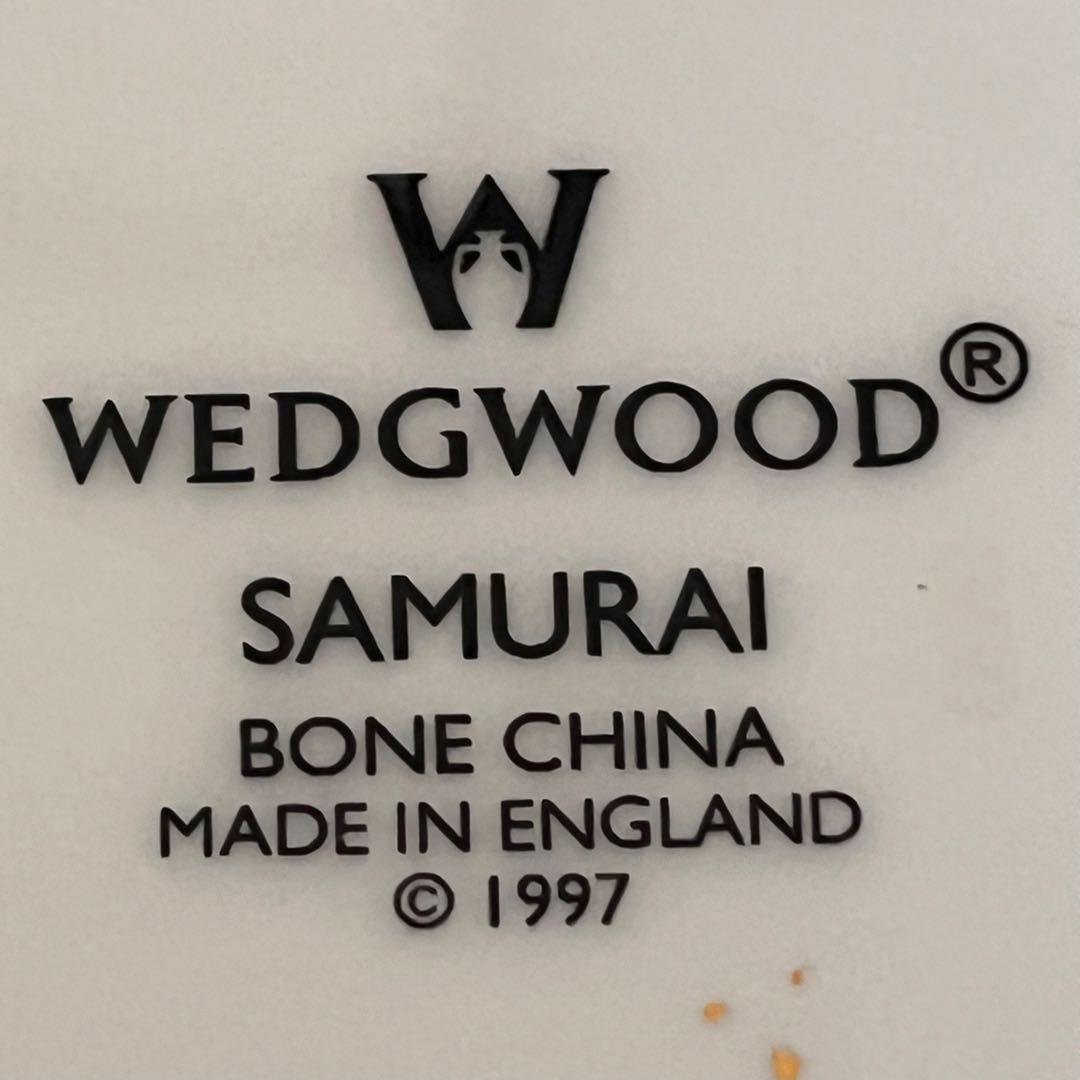 【レア美品】英国製　ウェッジウッド★サムライ★大きなボウル
