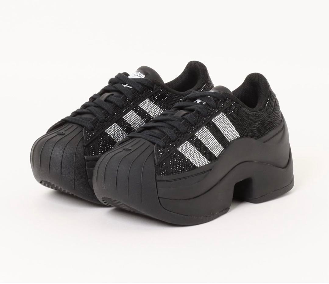 正規品　 SUPERSTAR BOLD CBLACK/SILVMT/FTWWHT