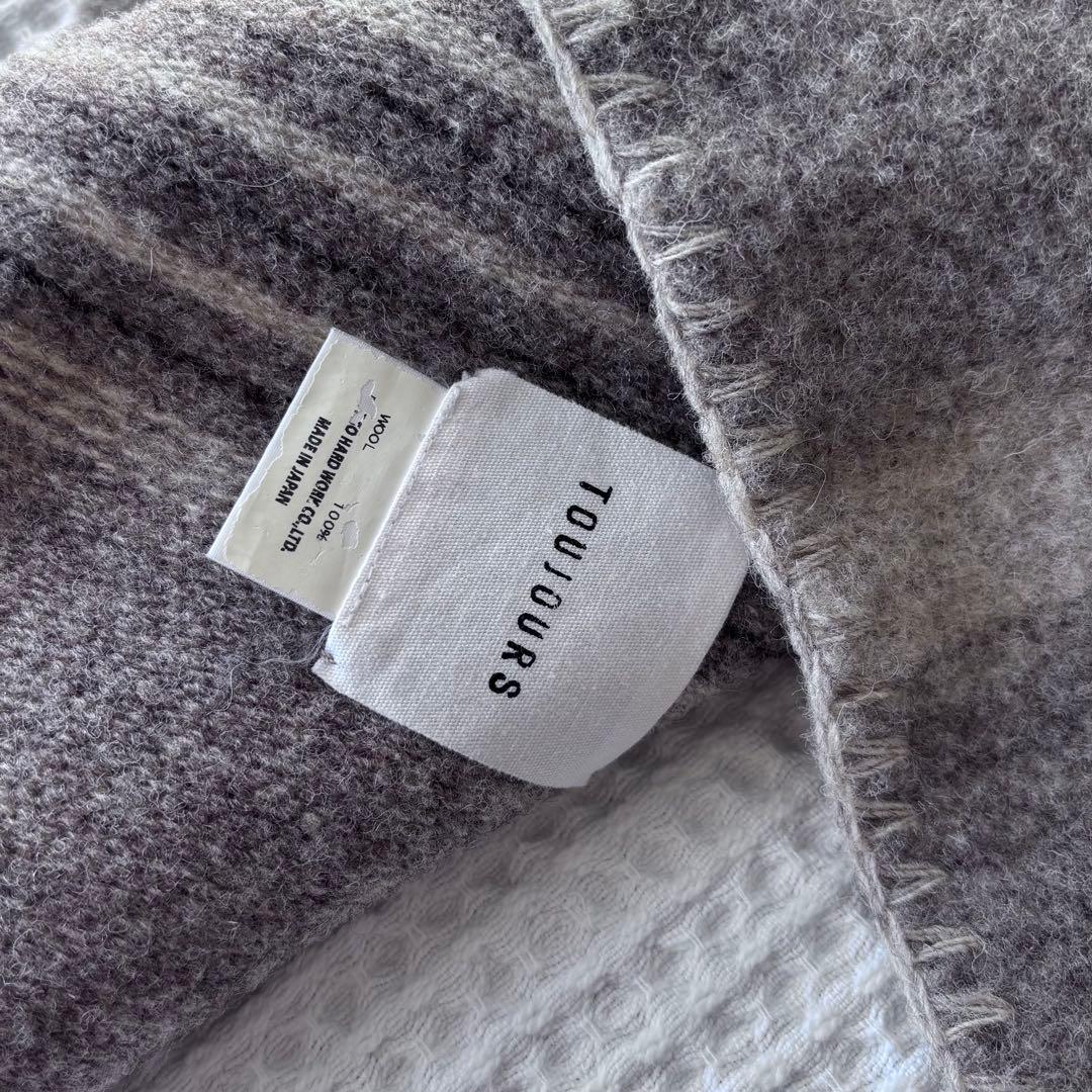 toujours 原色ジャコブウールブランケット