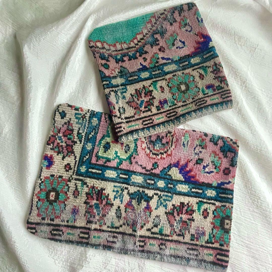 キリムヴィンテージラグクッションカバー2点セット