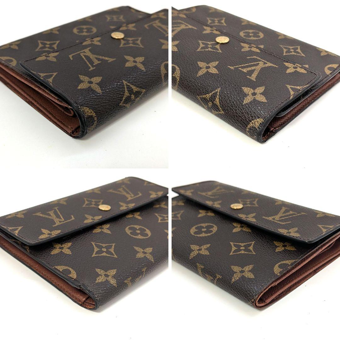 ルイヴィトン モノグラム エテュイパピエ 三つ折り財布 C1