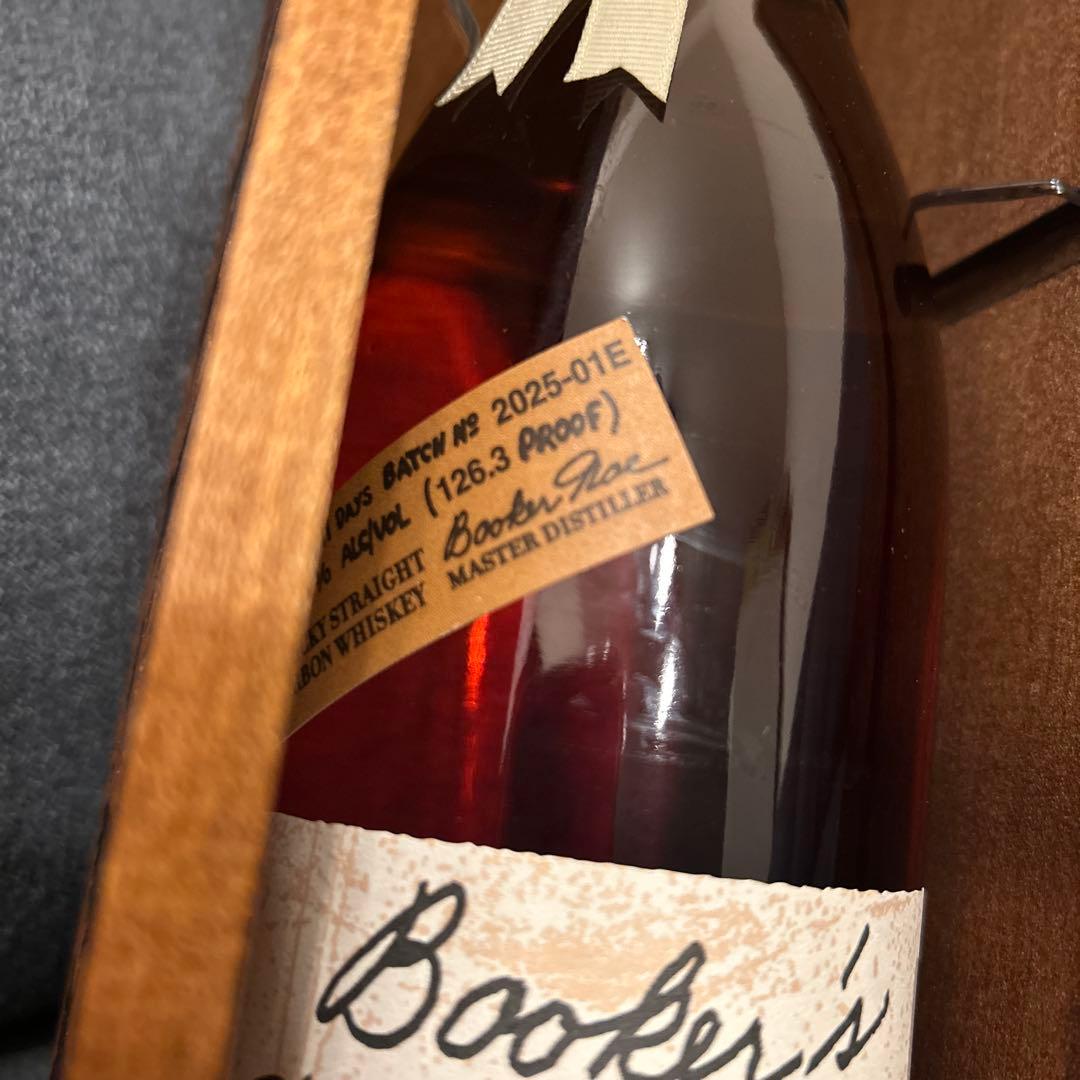 ブッカーズ　Booker's Bourbon 750ML バッチ2025-01E