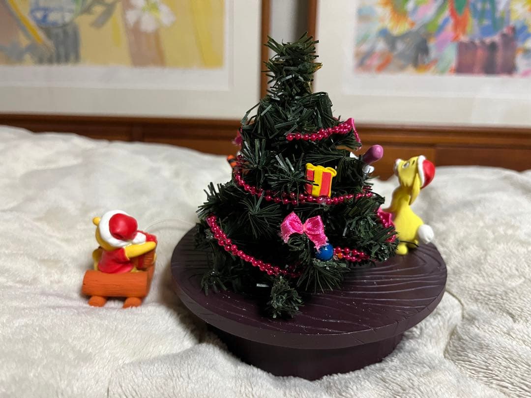 レア！プーさん★クリスマスツリー★ベルセット
