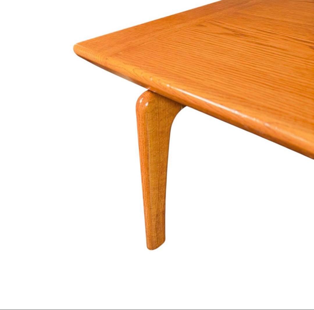 カリモク　ビンテージ　ローテーブル　希少デザイン