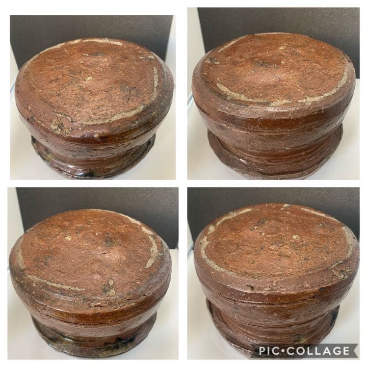 古丹羽名品展出品作品　胴締水指　桃山時代　茶道具