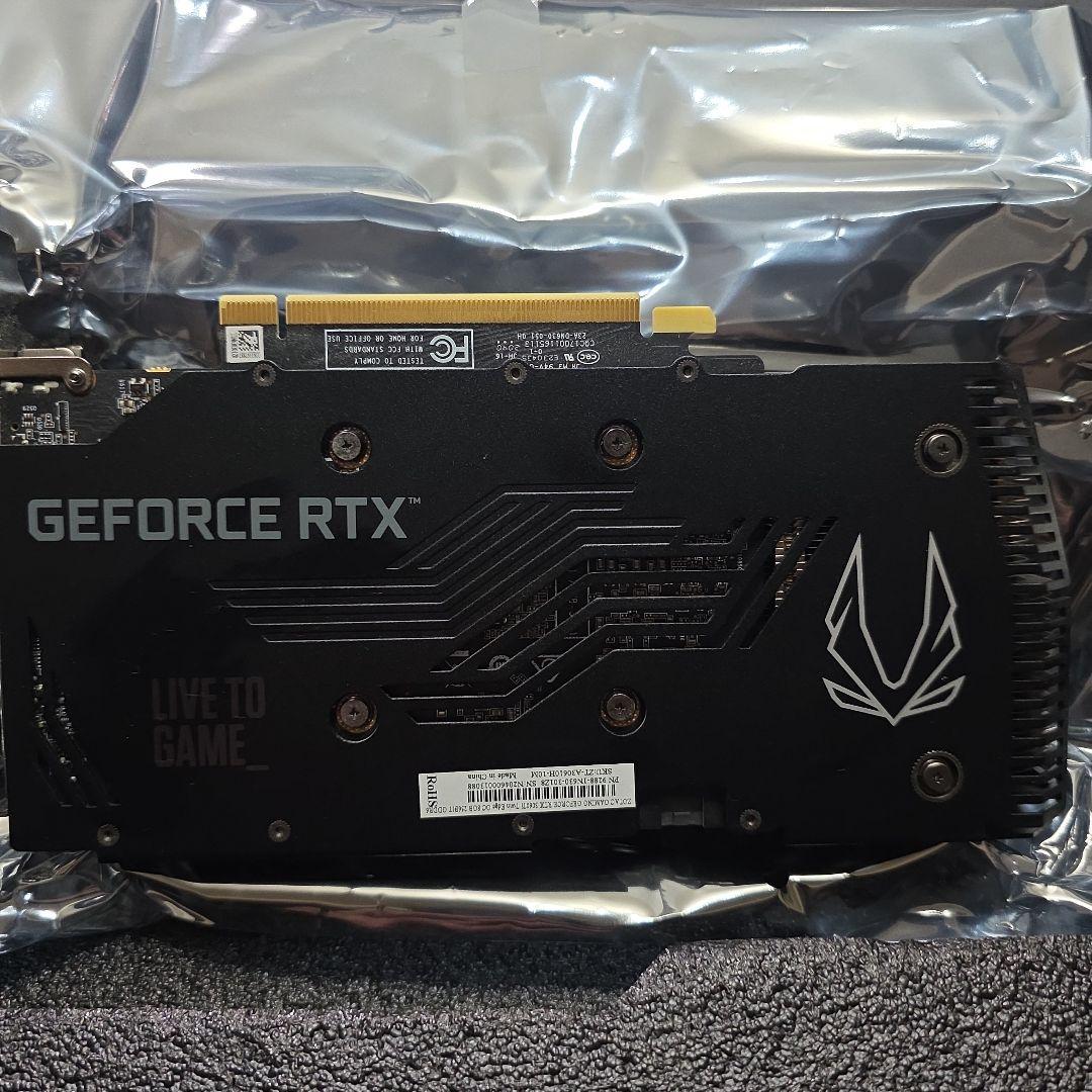 グラフィックボード・グラボ・ビデオカード ZOTAC GAMING GeForce RTX 3060 Ti