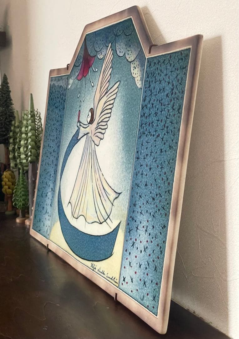 Helja Liukko-Sundstrom 天使の陶板