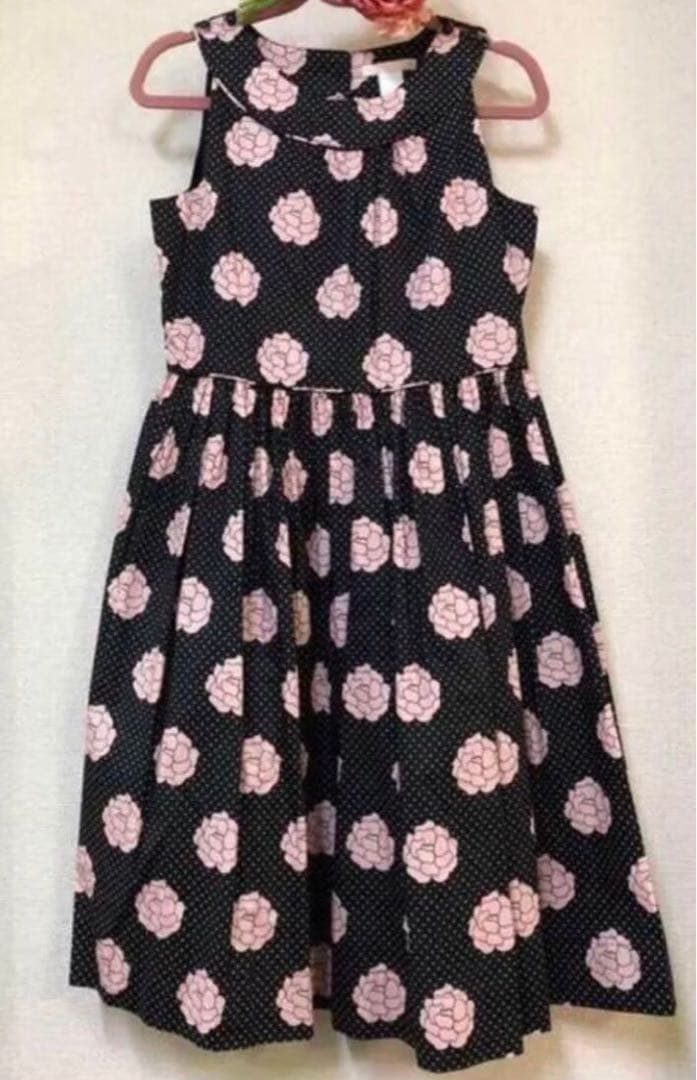 ジャニーアンドジャック 薔薇柄　サンドレス12T 150cm 新品　オマケ付き