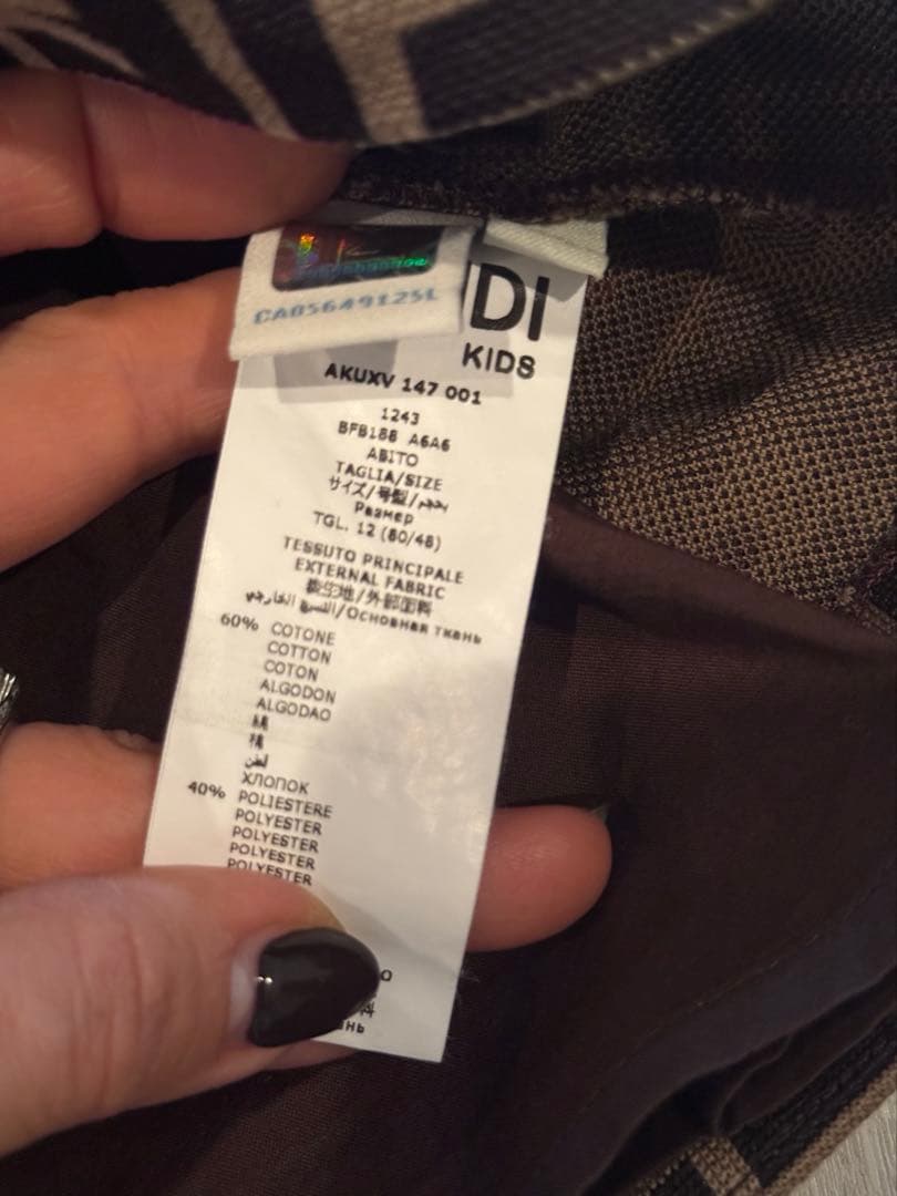 wyc☆ワンピース☆FENDI KIDS