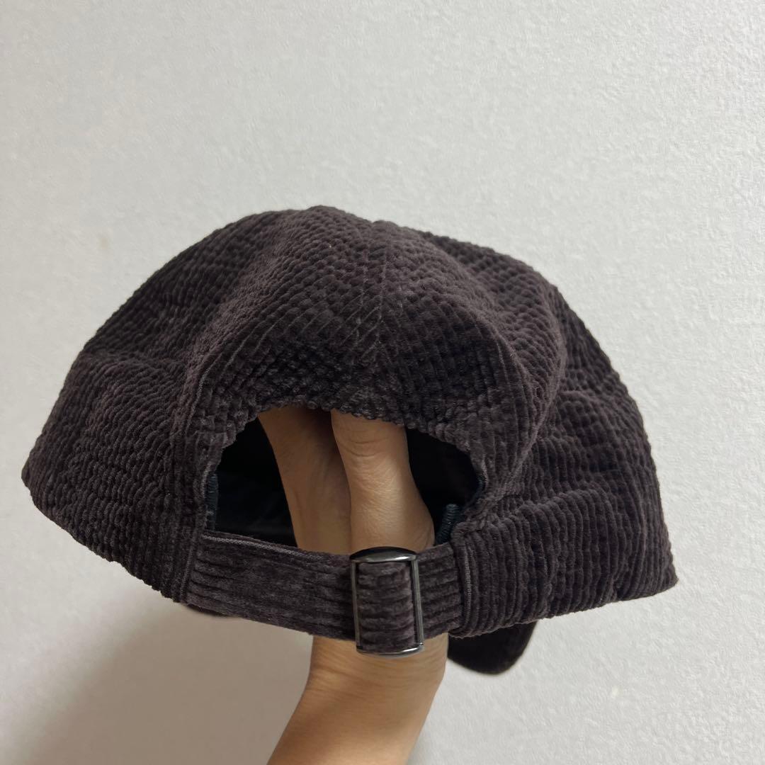 hime Acne Studios ダークブラウン コーデュロイキャップ