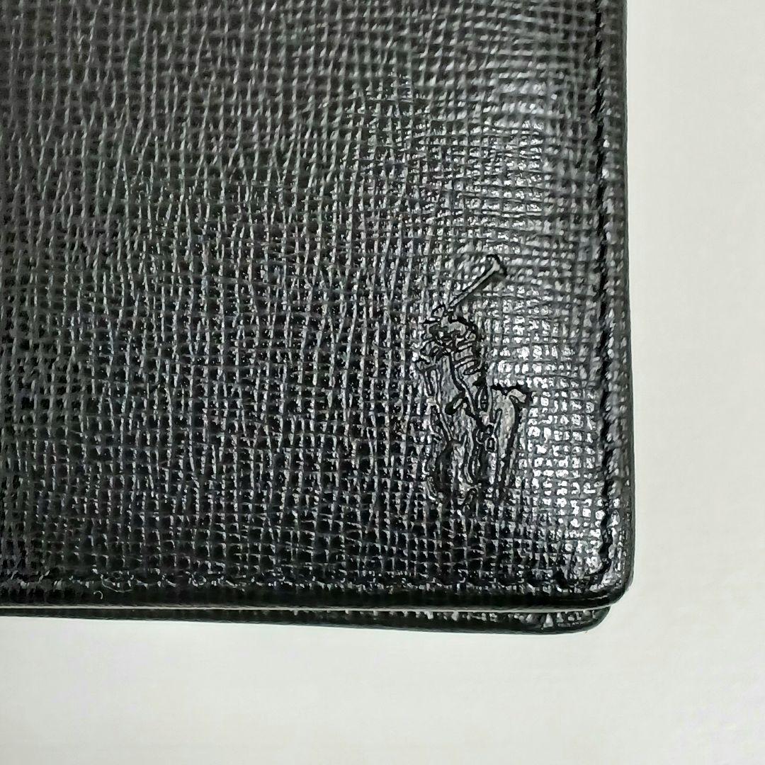 【新品未使用】ポロ ラルフローレン ブラック　 二つ折り財布