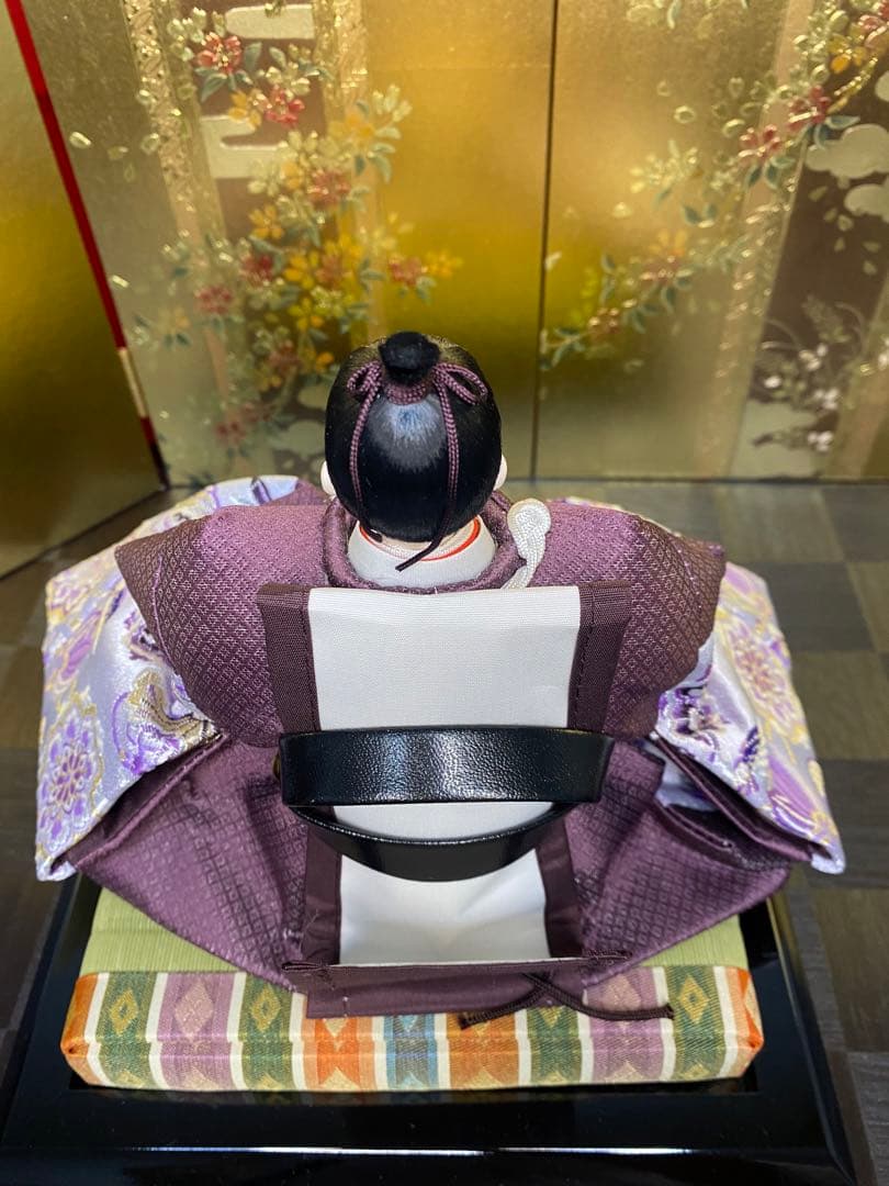 東京久月　雛人形　収納セット・東帯十二単姿・間口約５９×奥行約３４×高さ約５８㎝