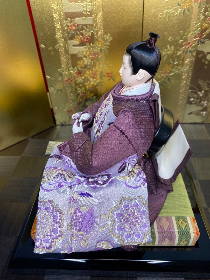 東京久月　雛人形　収納セット・東帯十二単姿・間口約５９×奥行約３４×高さ約５８㎝