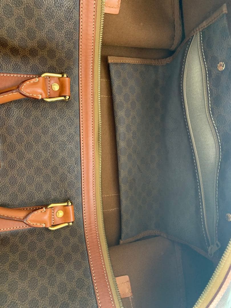 セリーヌ　2way ボストンバッグ　マカダム　トリオンフ