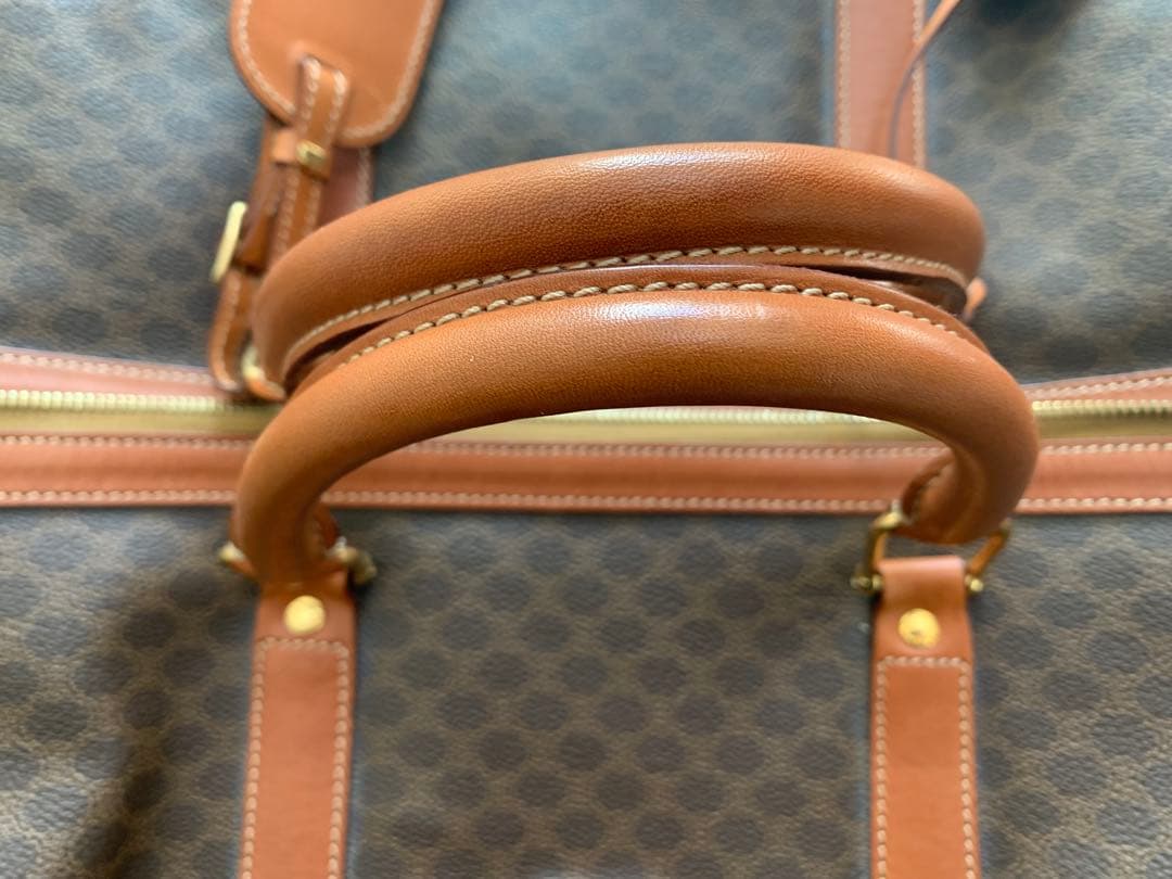 セリーヌ　2way ボストンバッグ　マカダム　トリオンフ