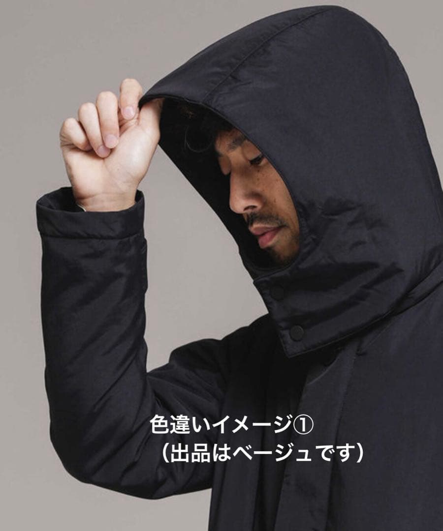 【タグ付新品】ナノ•ユニバース　フード脱着ダウンコート【定価24,200円】