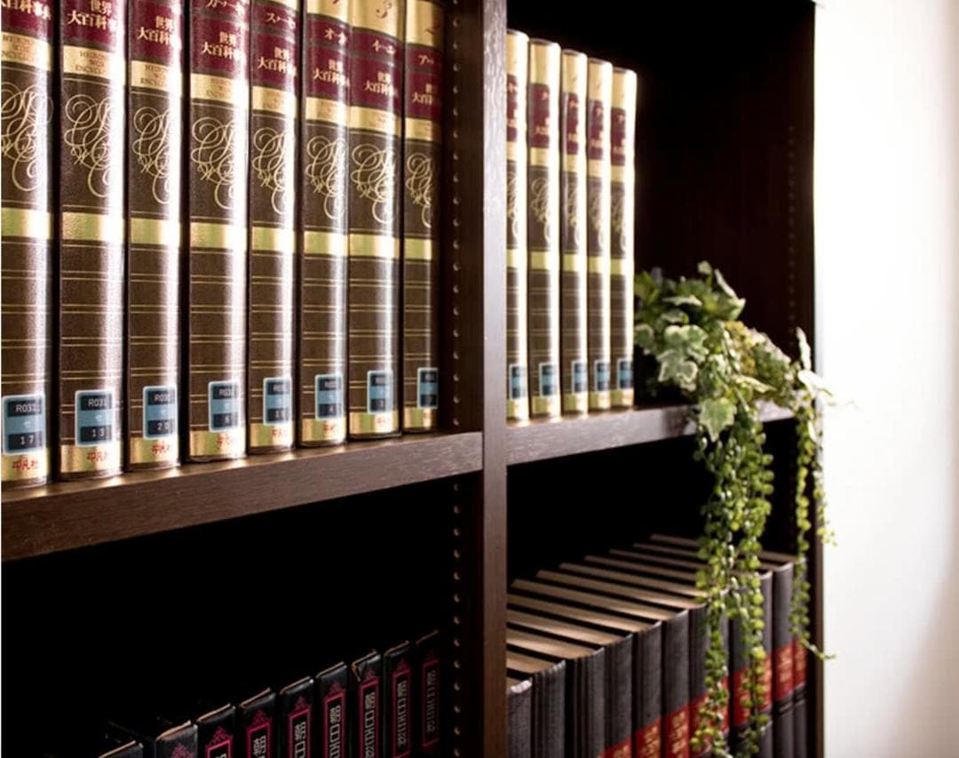 国産 本棚/シェルフ 強化棚 厚板 120×180 ブラウン