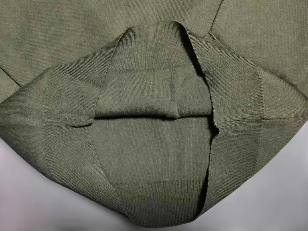 PEARLY GATES 光栓34レオパード柄セーター6/XL 黒 新品タグ付き