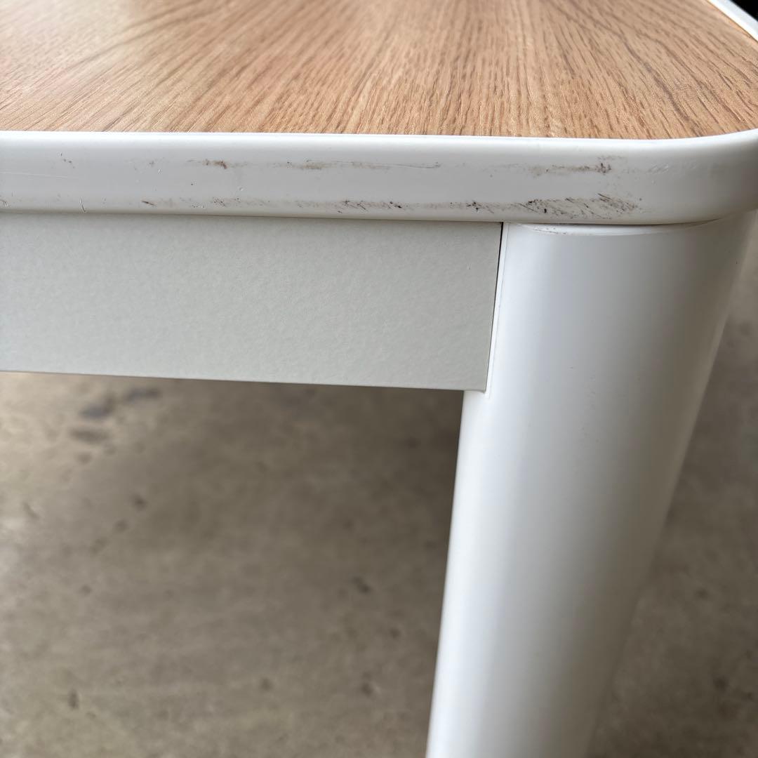 木目調 長方形 こたつテーブル