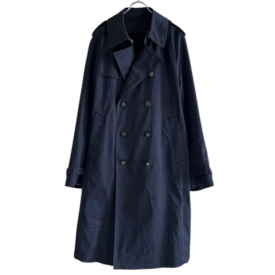 UNITED TOKYO トレンチコート メンズ 紺　日本製 サイズ3 美品 L