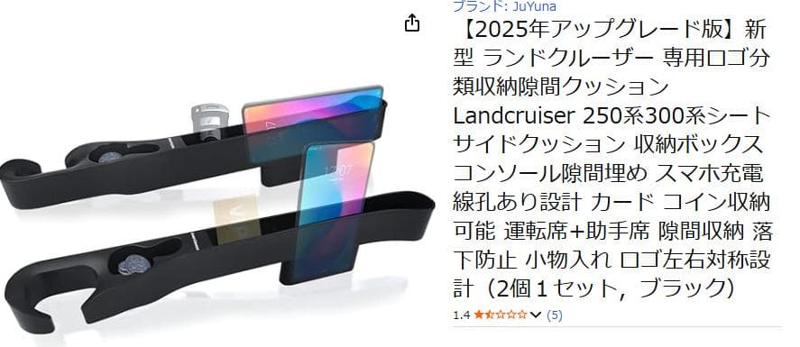 トヨタ ランドクルーザー 250 アクセサリー7点セット