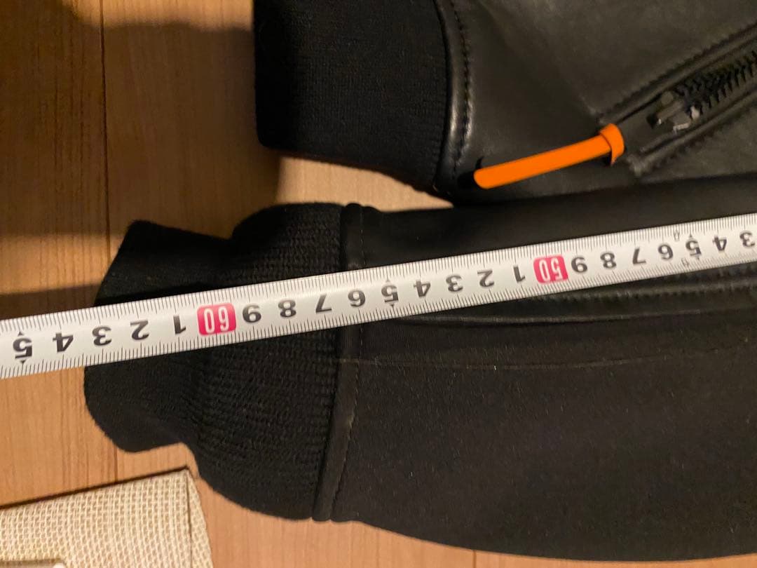 【湯煙！】DIESEL ブラックレザージャケット