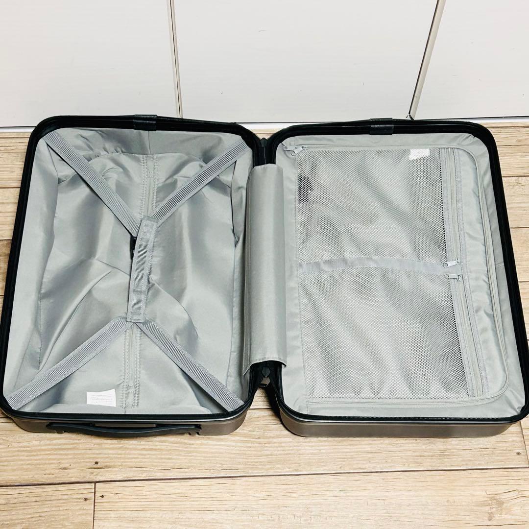 【廃盤】無印良品 バーの高さを自由に調節できるストッパー付き キャリー 33L