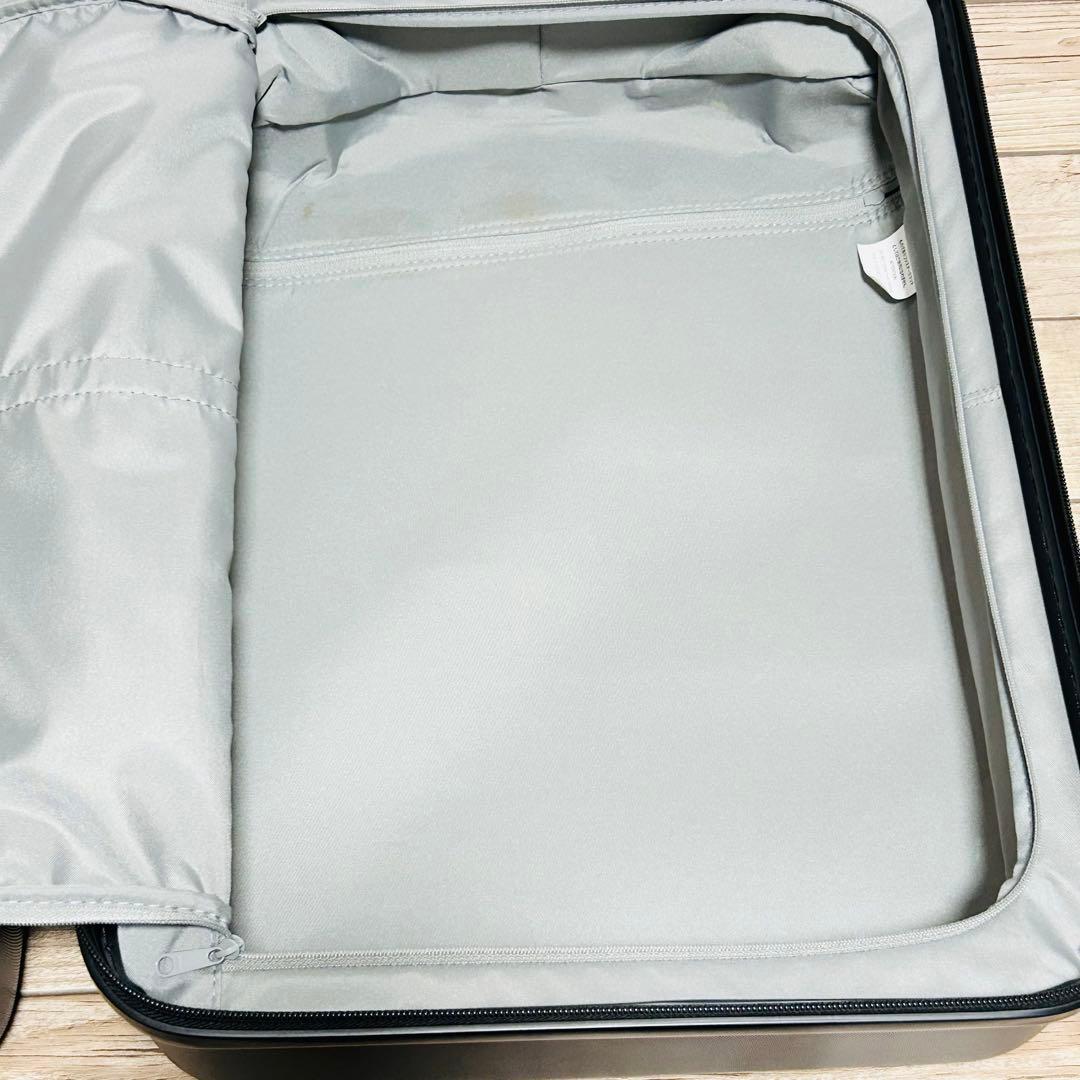 【廃盤】無印良品 バーの高さを自由に調節できるストッパー付き キャリー 33L