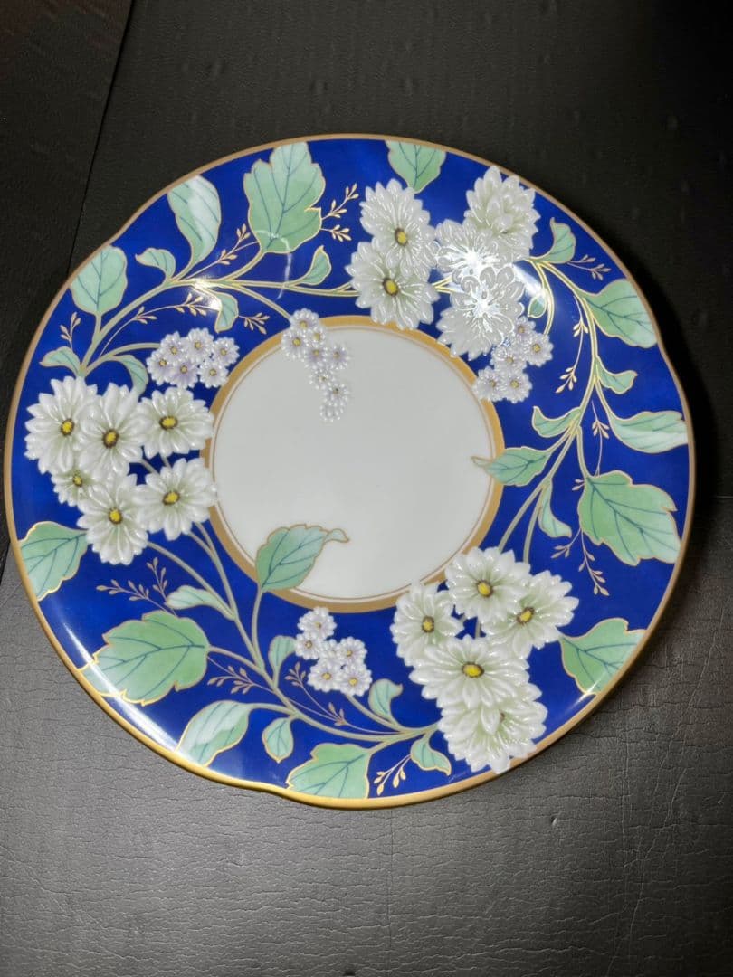 訳あり商品　乃りたけ瑠璃小路盛皿