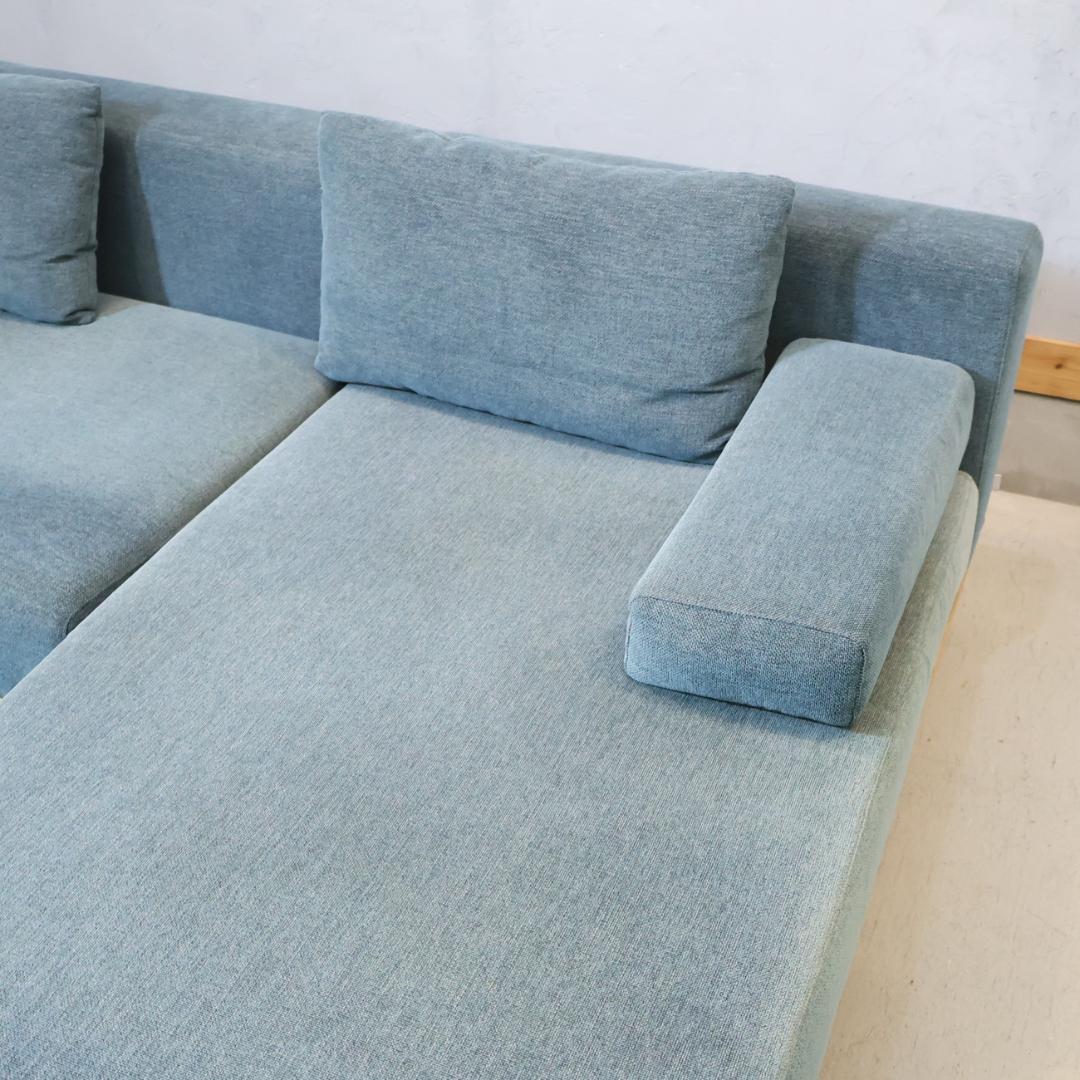 SIEVE レクト オーク無垢材 カウチソファ ユニットソファ 3人掛けソファ