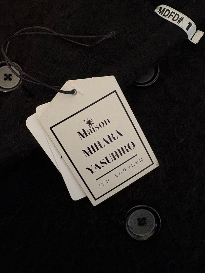 希少ミハラヤスヒロ　2024AW モヘヤコート