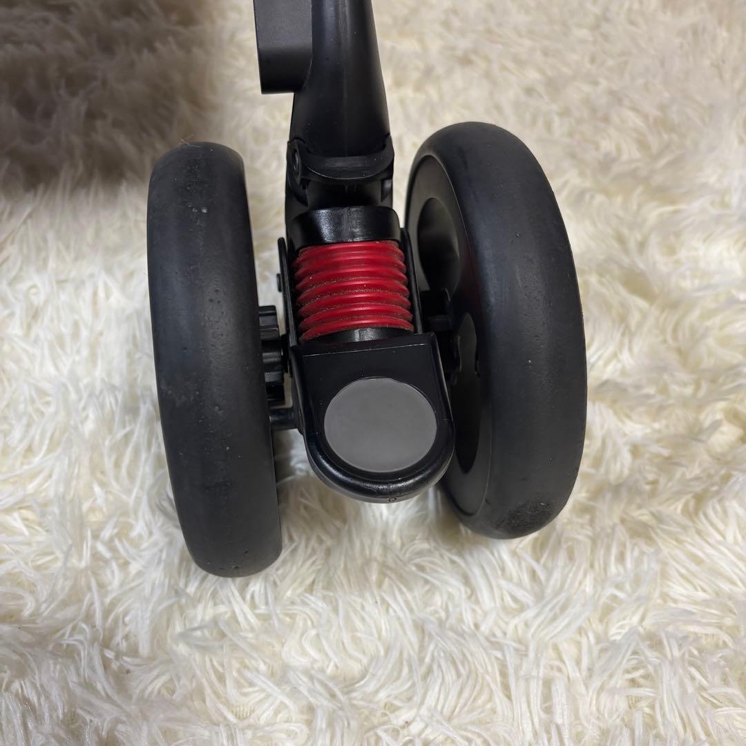 美品　Aprica ベビーカー　オプティア　プレミアム　ピューター　両対面式