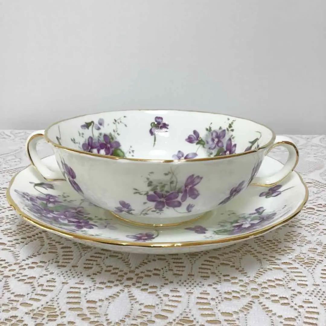 ハマースレイ　バイオレット　スープカップ　②