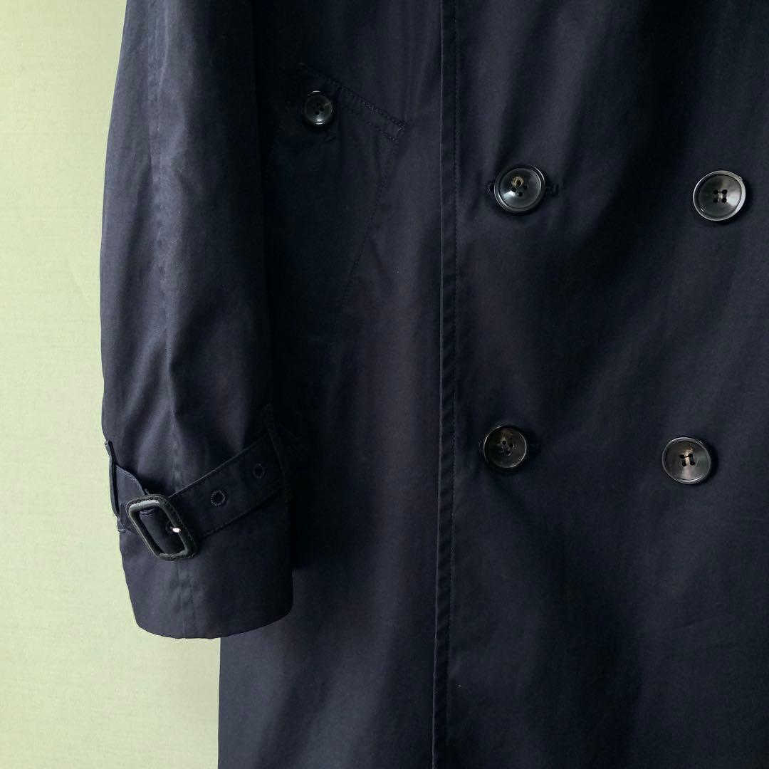 GRENFELL グレンフェル トレンチコート 40 ネイビー 英国製