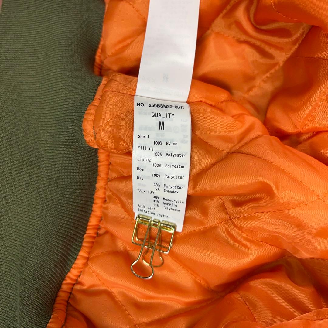 美品♡アズールバイマウジー flight jacket n2b 短丈 Y2K M