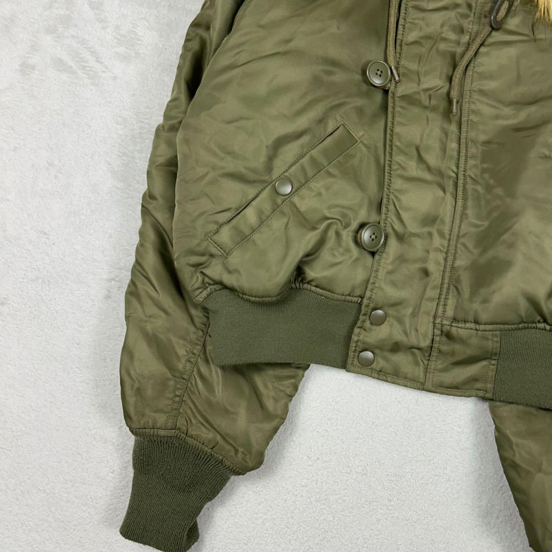 美品♡アズールバイマウジー flight jacket n2b 短丈 Y2K M