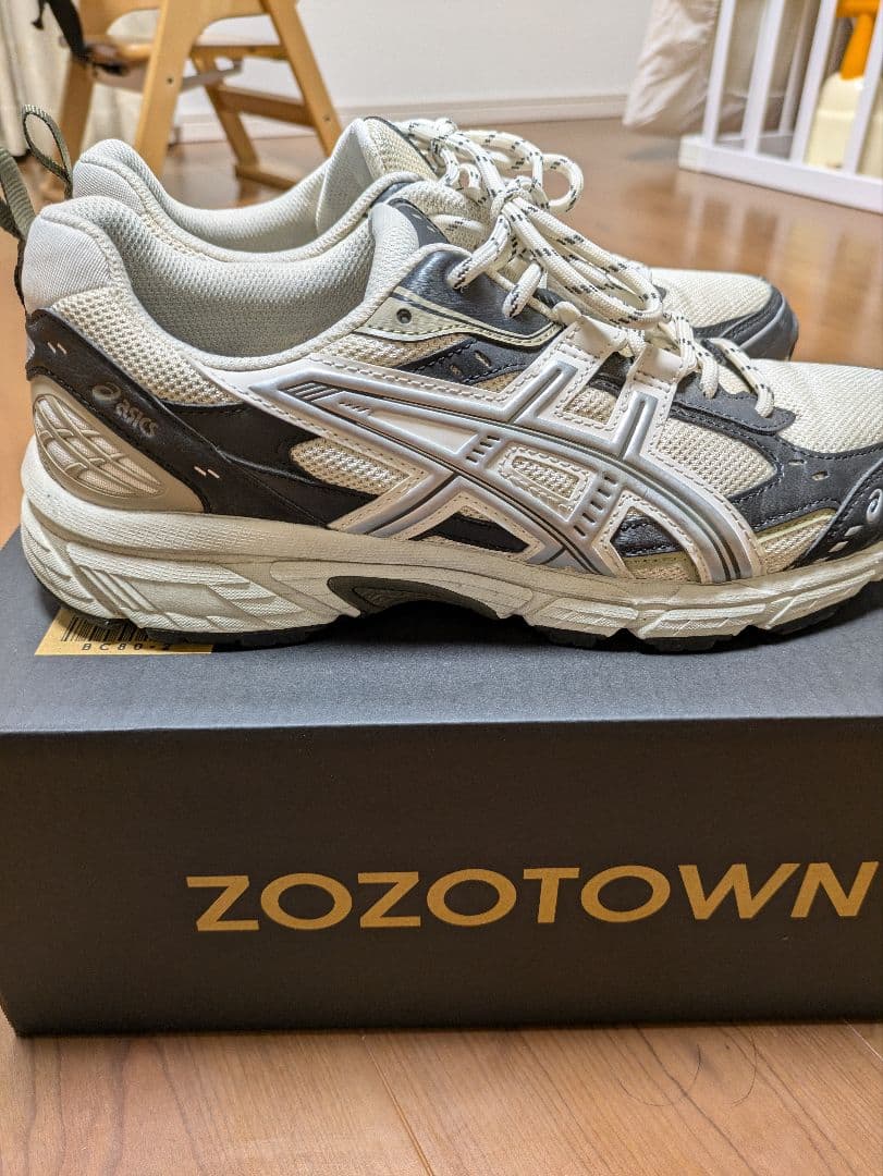 靴 Asics Gel-Nunobiki \"Cream/Dark Olive\"